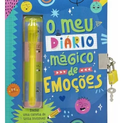 O Meu Diário Mágico de Emoções- Inclui uma Caneta de Tinta Invisível!
