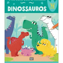 O Meu Grande Bloco de Atividades - Dinossauros de Toni Stemp