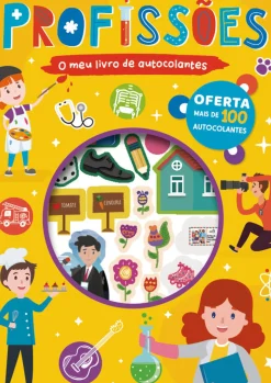 O Meu Livro Autocolantes - Profissões