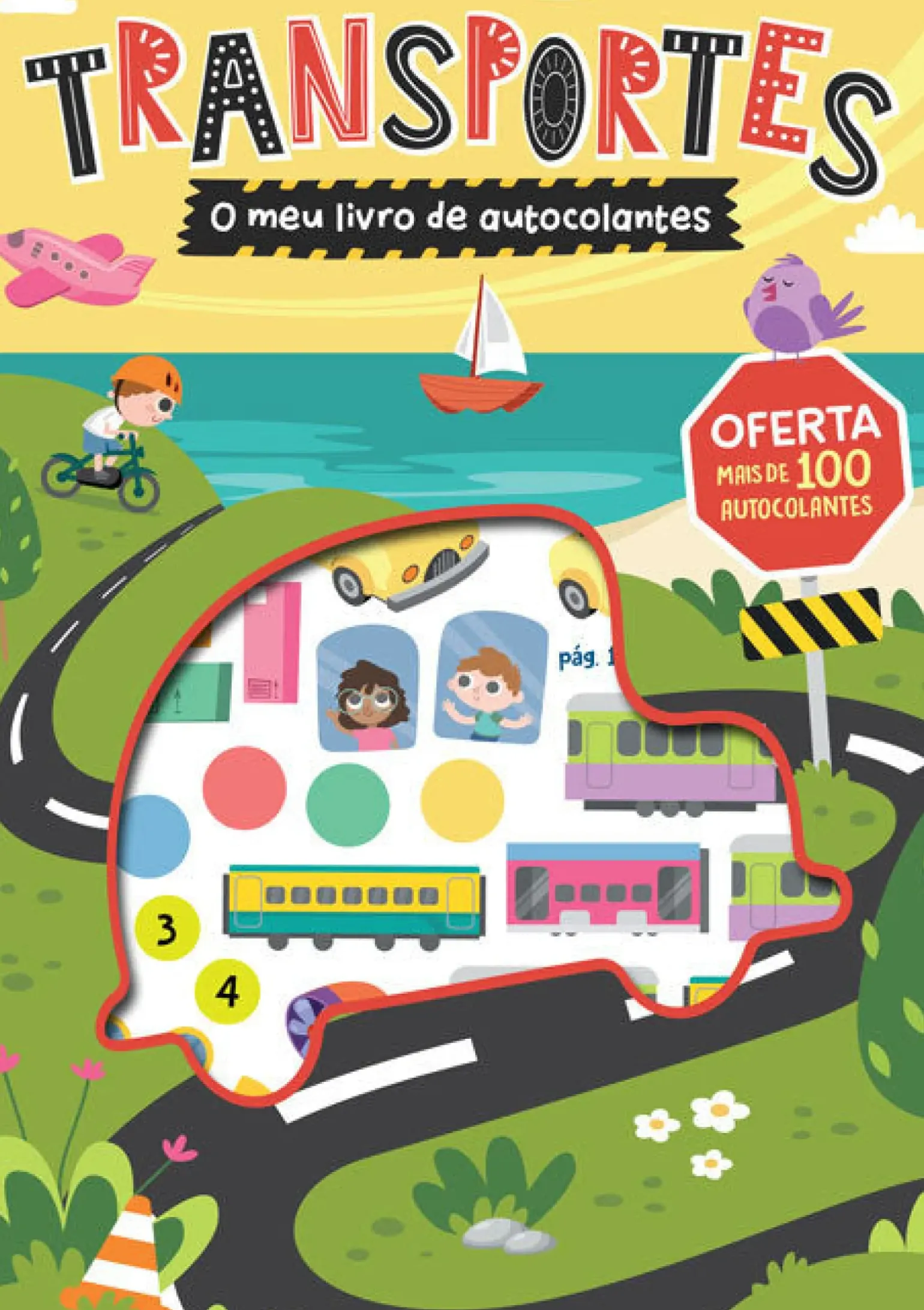 O Meu Livro Autocolantes - Transportes