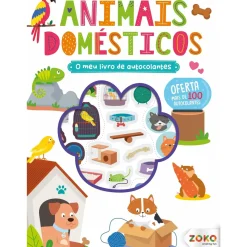 O Meu Livro de Autocolantes - Animais Domésticos