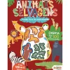 O Meu Livro de Autocolantes - Animais Selvagens: Livro de Atividades com Oferta de Autocolantes