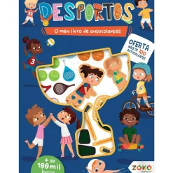 O Meu Livro de Autocolantes - Desportos: Livro de Atividades com Oferta de Autocolantes de Zero a Oito