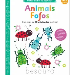 O Meu Livro de Desafios - Animais Fofos de Stephanie Evans