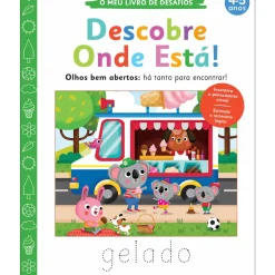 O Meu Livro de Desafios - Descobre Onde Está! de Amanda Lott