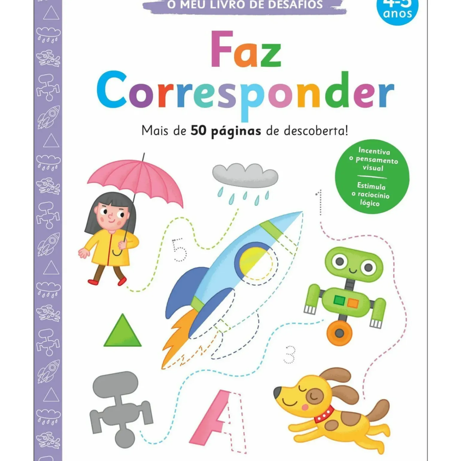 O Meu Livro de Desafios - Faz Corresponder de Amanda Lott