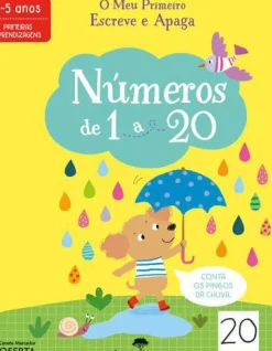O Meu Primeiro Escreve e Apaga - Números 1 a 20