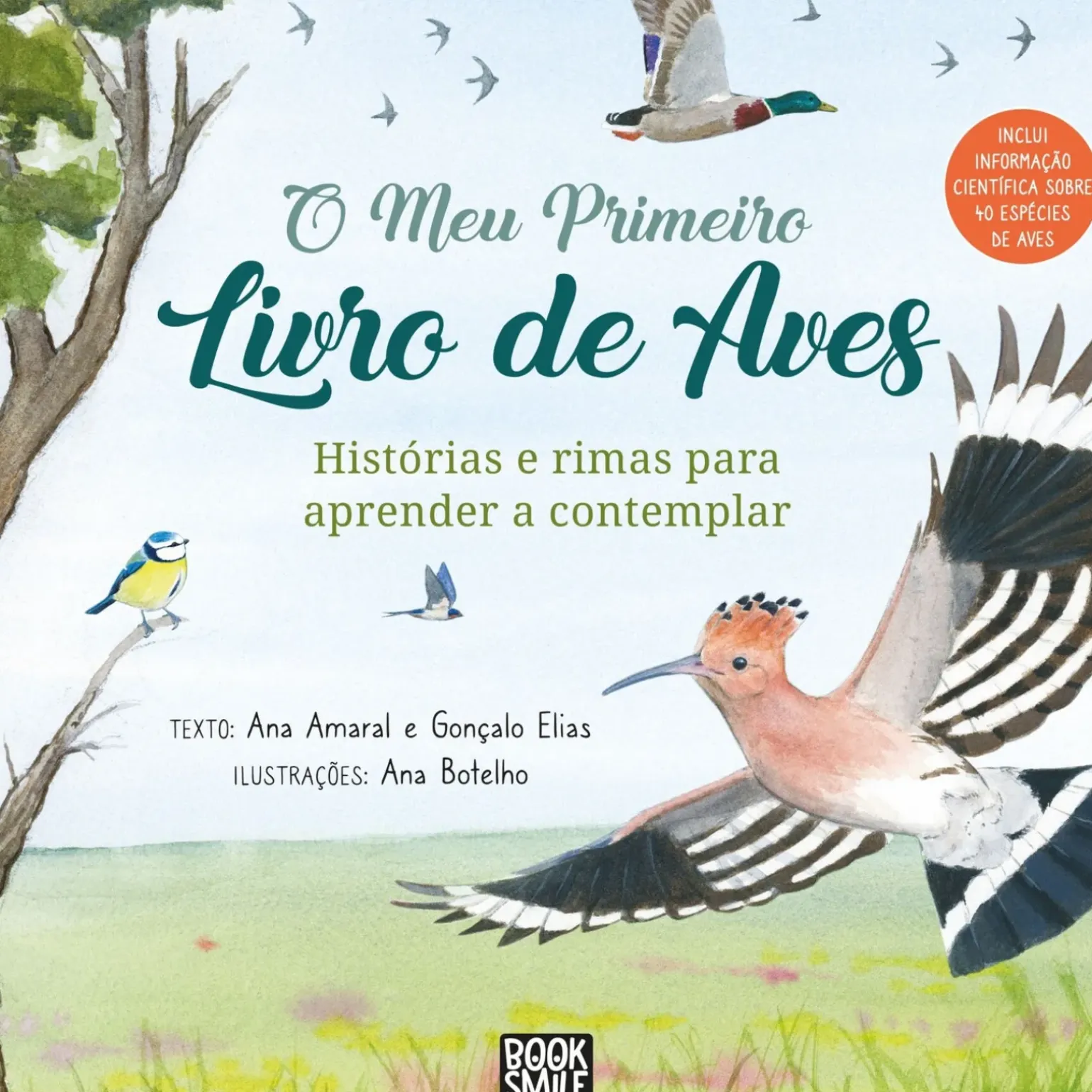 O Meu Primeiro Livro de Aves de Ana Amaral e Gonçalo Elias - Histórias e Rimas para Aprender a Contemplar