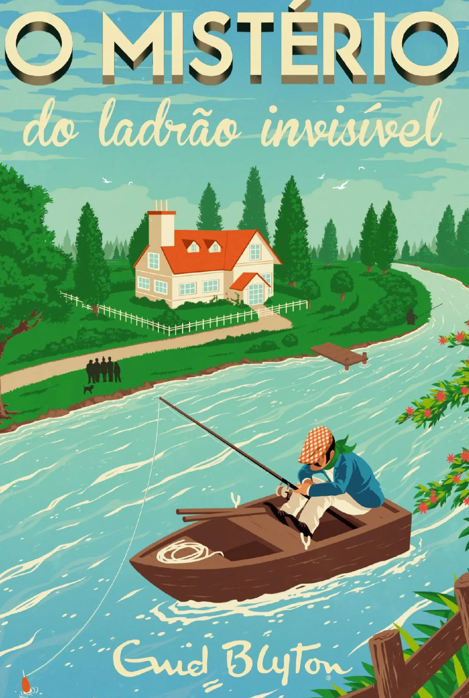 O Mistério do Ladrão Invisível de Enid Blyton - Mistéio N.º 8