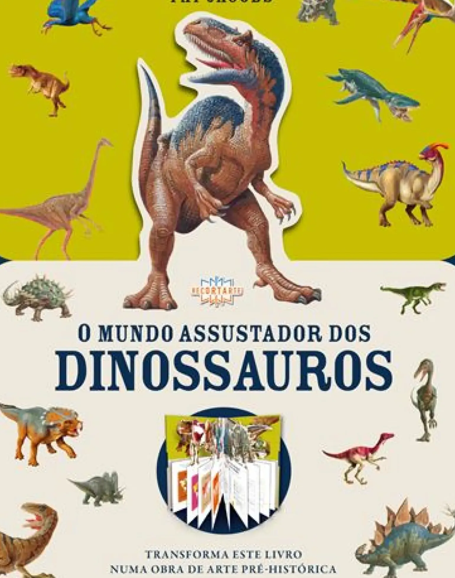 O Mundo Assustador dos Dinossauros de Pat Jacobs