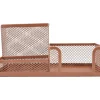 Organizador Secretária Rose Gold Note!