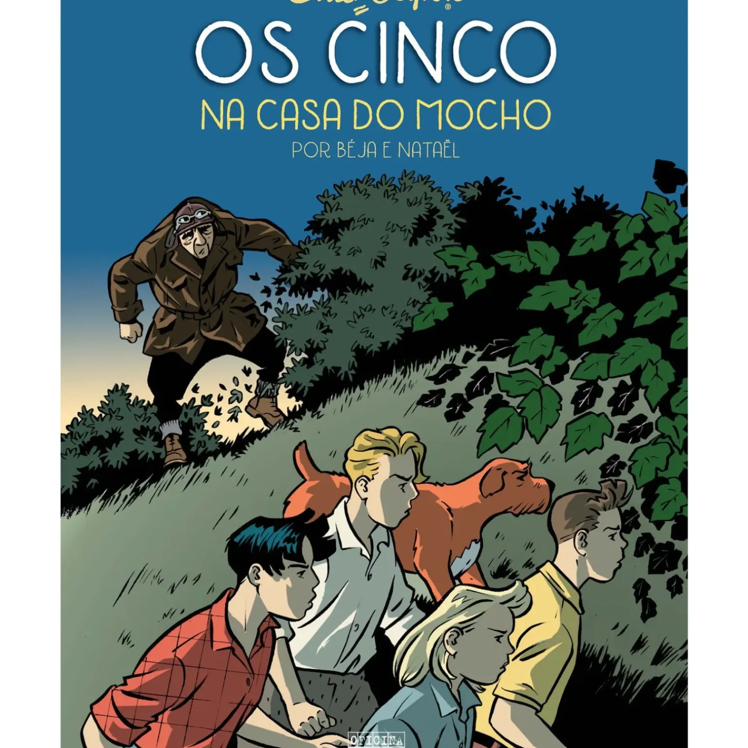 Os Cinco em BD Nº 5 - os Cinco na Casa do Mocho de Enid Blyton