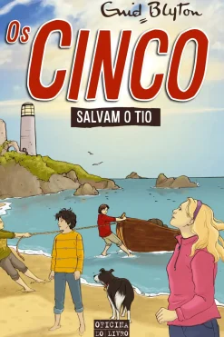 Os Cinco Salvam o Tio de Enid Blyton - Volume 6