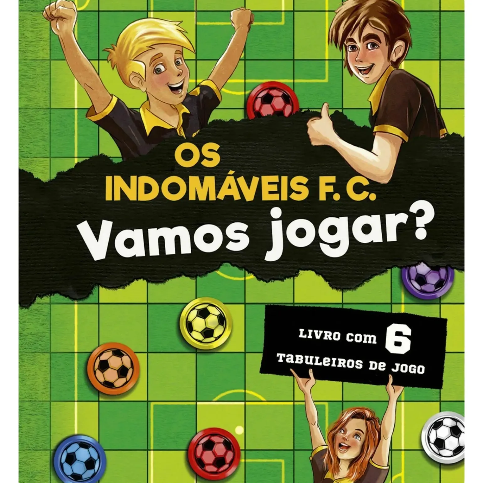 Os Indomáveis F.C - Vamos Jogar? de Álvaro Magalhães