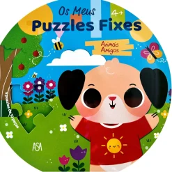 Os Meus Puzzles Fixes - Animais Amigos de Hemma
