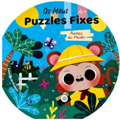 Os Meus Puzzles Fixes - Animais do Mundo de Hemma