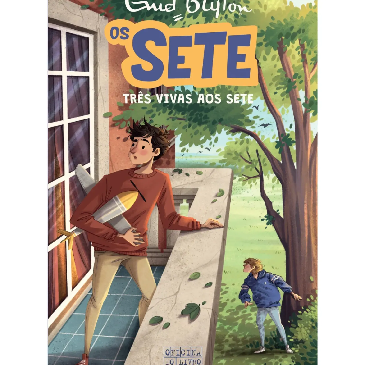 Os Sete Nº 8 - Três Vivas aos Sete! de Enid Blyton