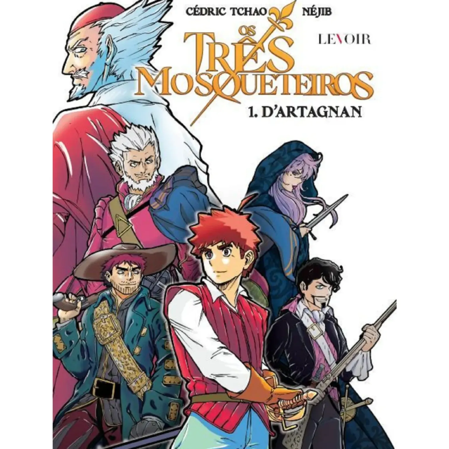 Os Três Mosqueteiros Nº 1 - D'Artagnan de Alexandre Dumas e Néjib