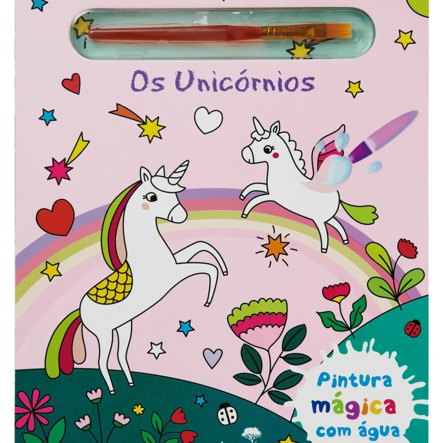 Os Unicórnios - Pinturas Mágicas com Água de Elisabeth Morais
