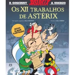 Os XII Trabalhos de Astérix de René Goscinny e Albert Uderzo
