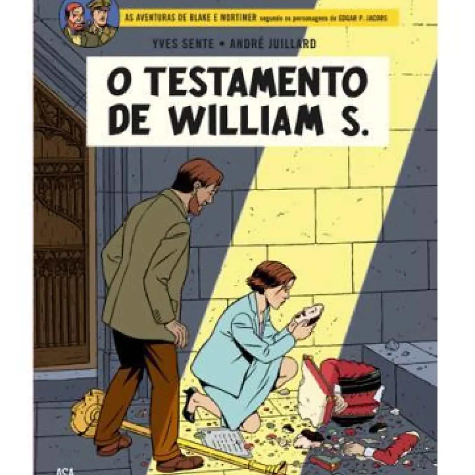 O Testamento de William S. de André Juillard e Yves Sente - Blake e Mortimer N.º 24