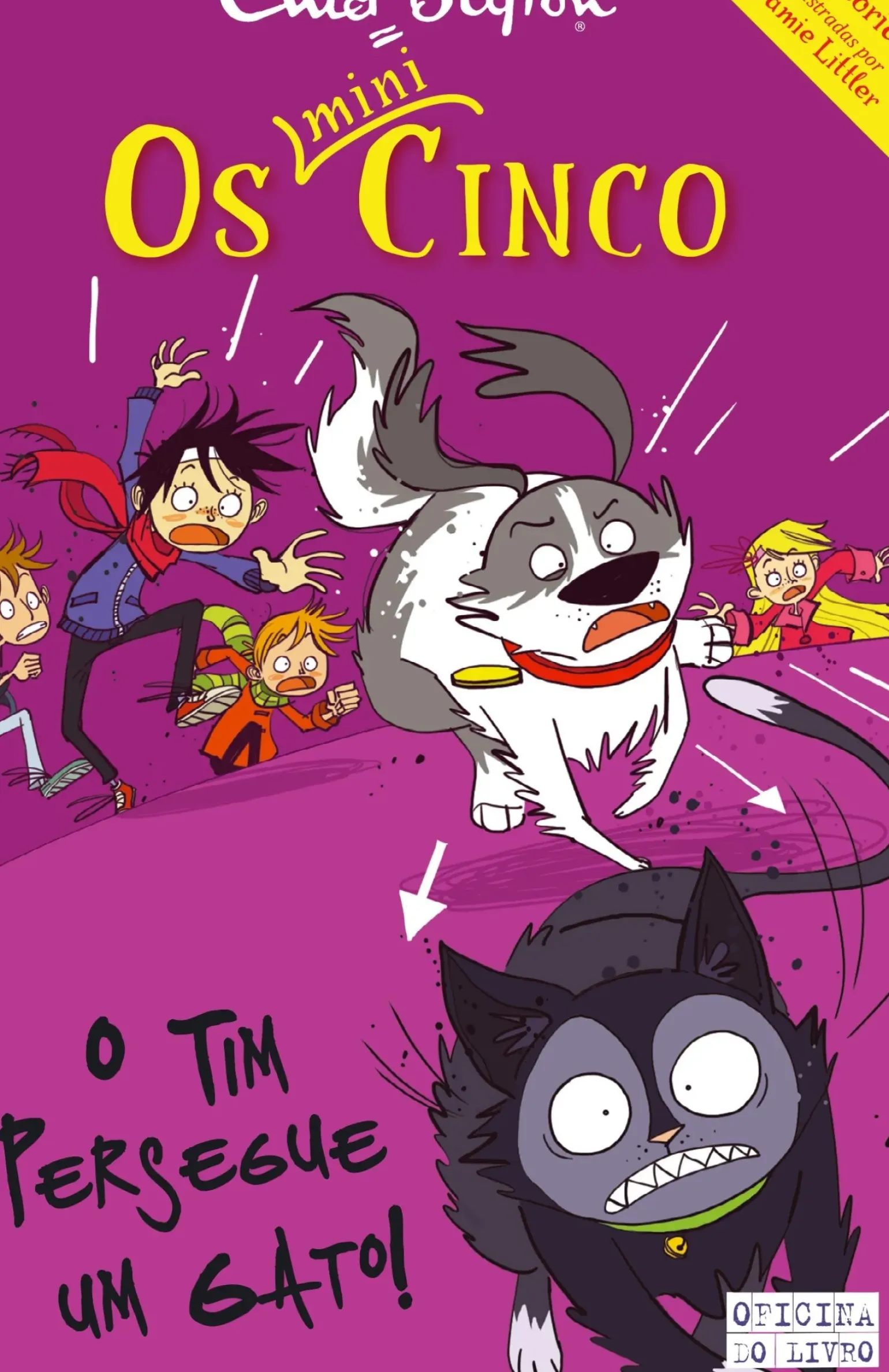 O Tim Persegue um Gato! de Enid Blyton Os Mini-Cinco N.º 8
