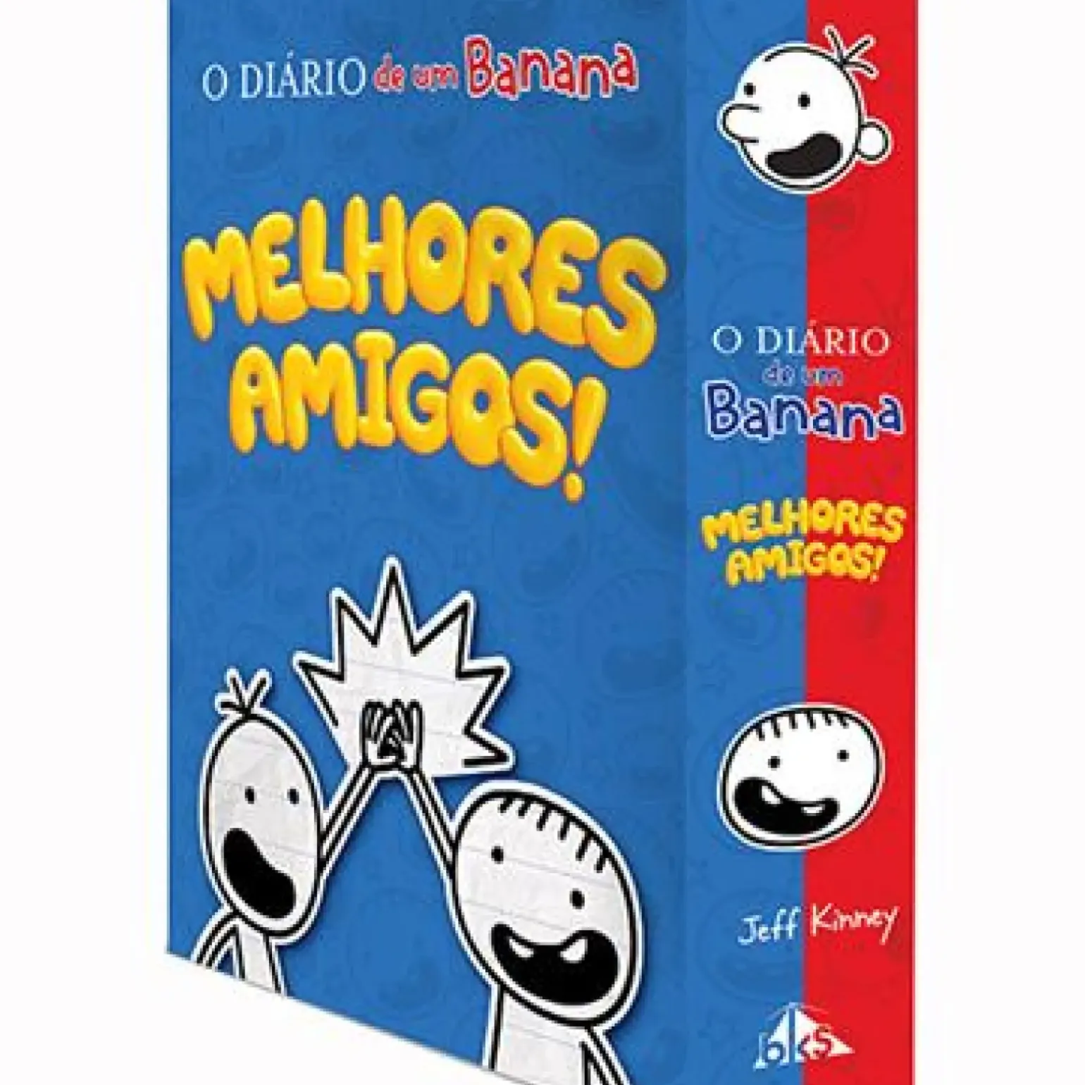 Pack o Diário de um Banana 1 + o Diário do Rowley 1 de Jeff Kinney