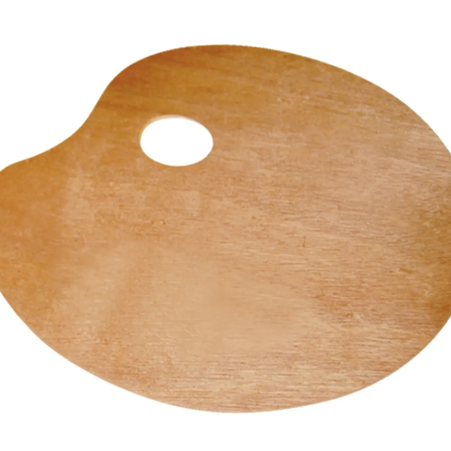 Paleta Madeira Lidercolor Oval Para Esquerdinos