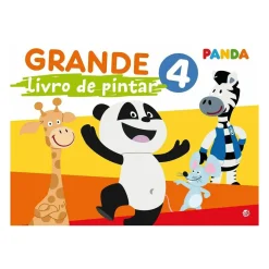 Panda-Grande Livro de Pintar 4 de Zero A Oito