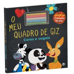 Panda - o Meu Quadro de Giz Cores e Vogais de Panda
