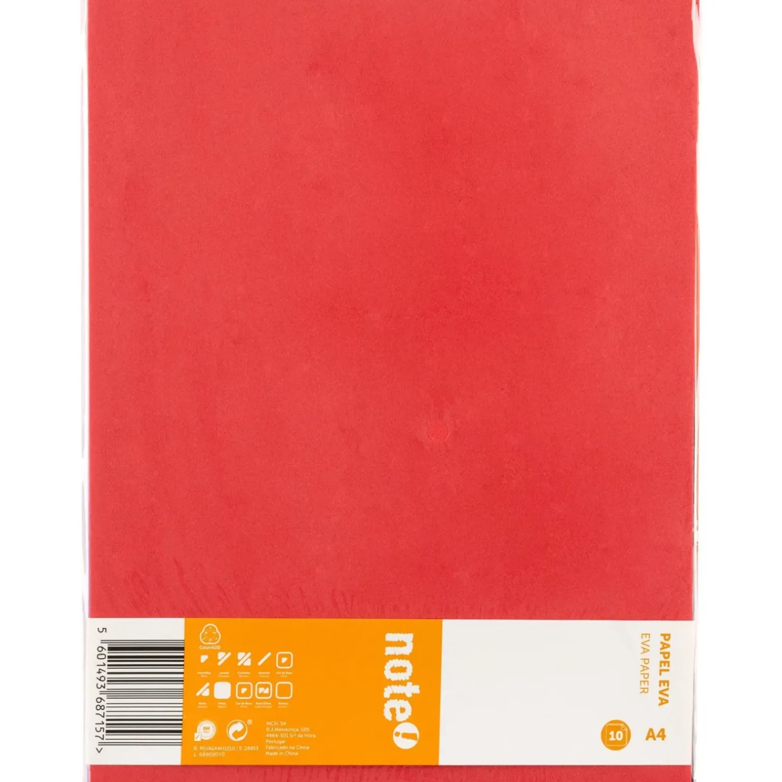 Papel Eva A4 10 Folhas Note!