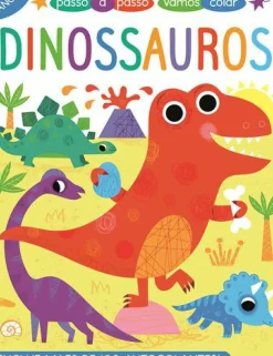 Passo a Passo, Vamos Colar: Dinossauros de Emma Smith