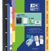 Pasta Arquivo A4+ Capa cartão 2Recargas + 5 Separadores School