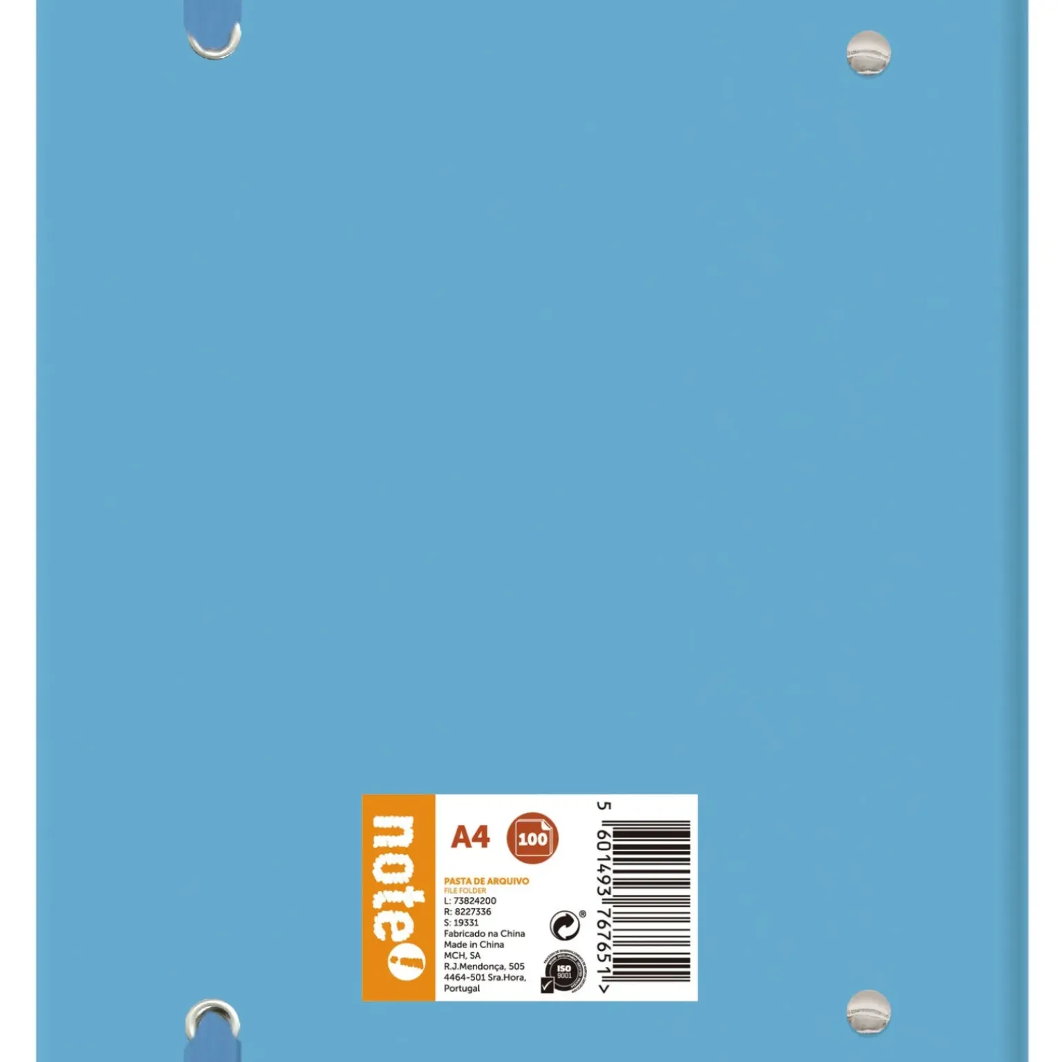Pasta Arquivo A4 Com Recarga 100 Folhas 100G Colors Note