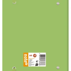 Pasta Arquivo A4 Com Recarga 100 Folhas 100G Pastel Note