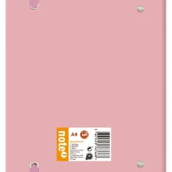 Pasta Arquivo A4 Com Recarga 100 Folhas 100G Pastel Note