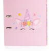 Pasta Arquivo A4 Lilás Unicorn Note!