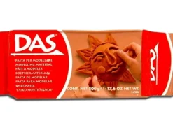 Pasta Modelar Terracota 500g Das