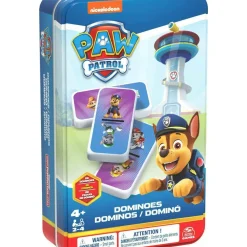 Paw Patrol Dominó Caixa De Metal