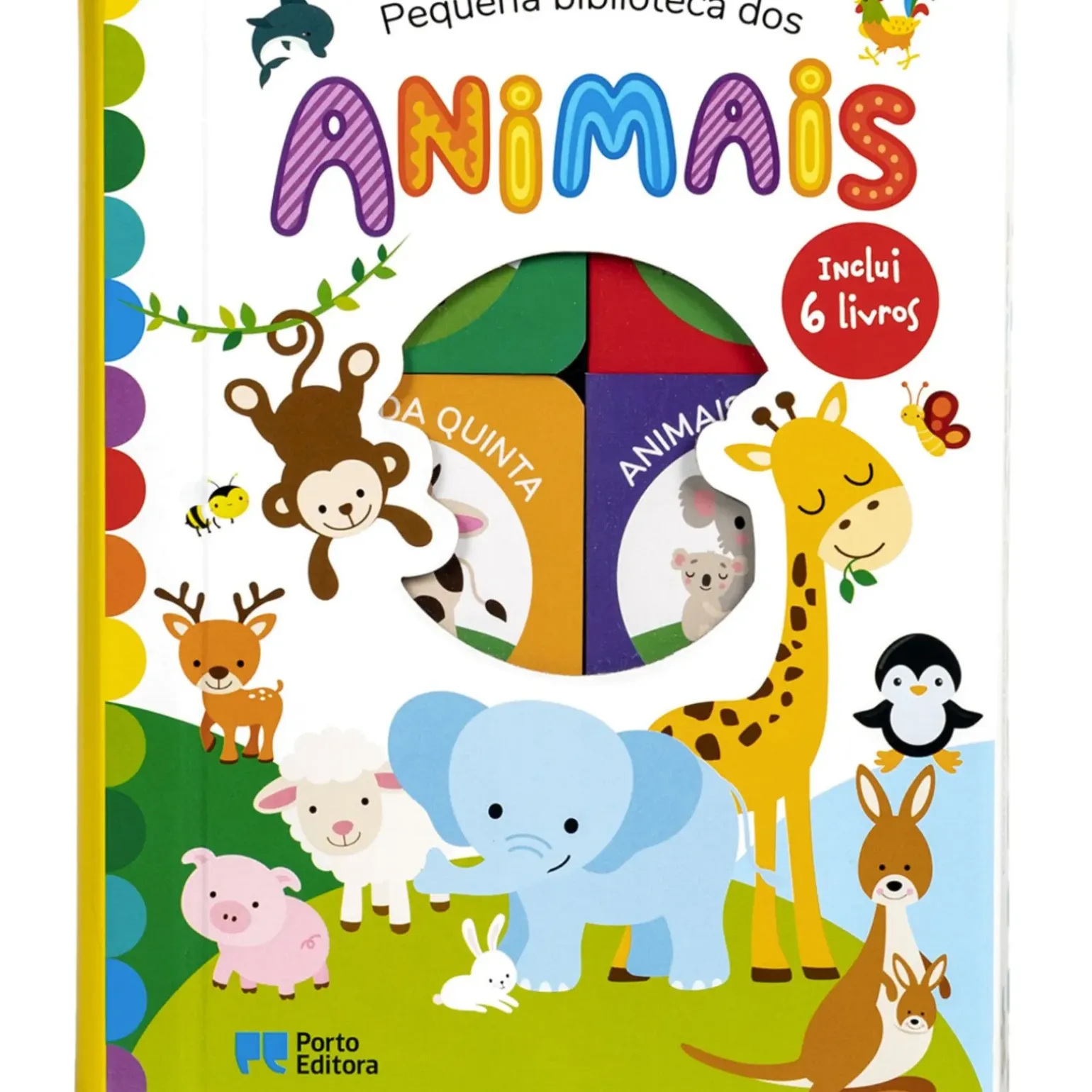 Pequena Biblioteca dos Animais - Inclui 6 Livros