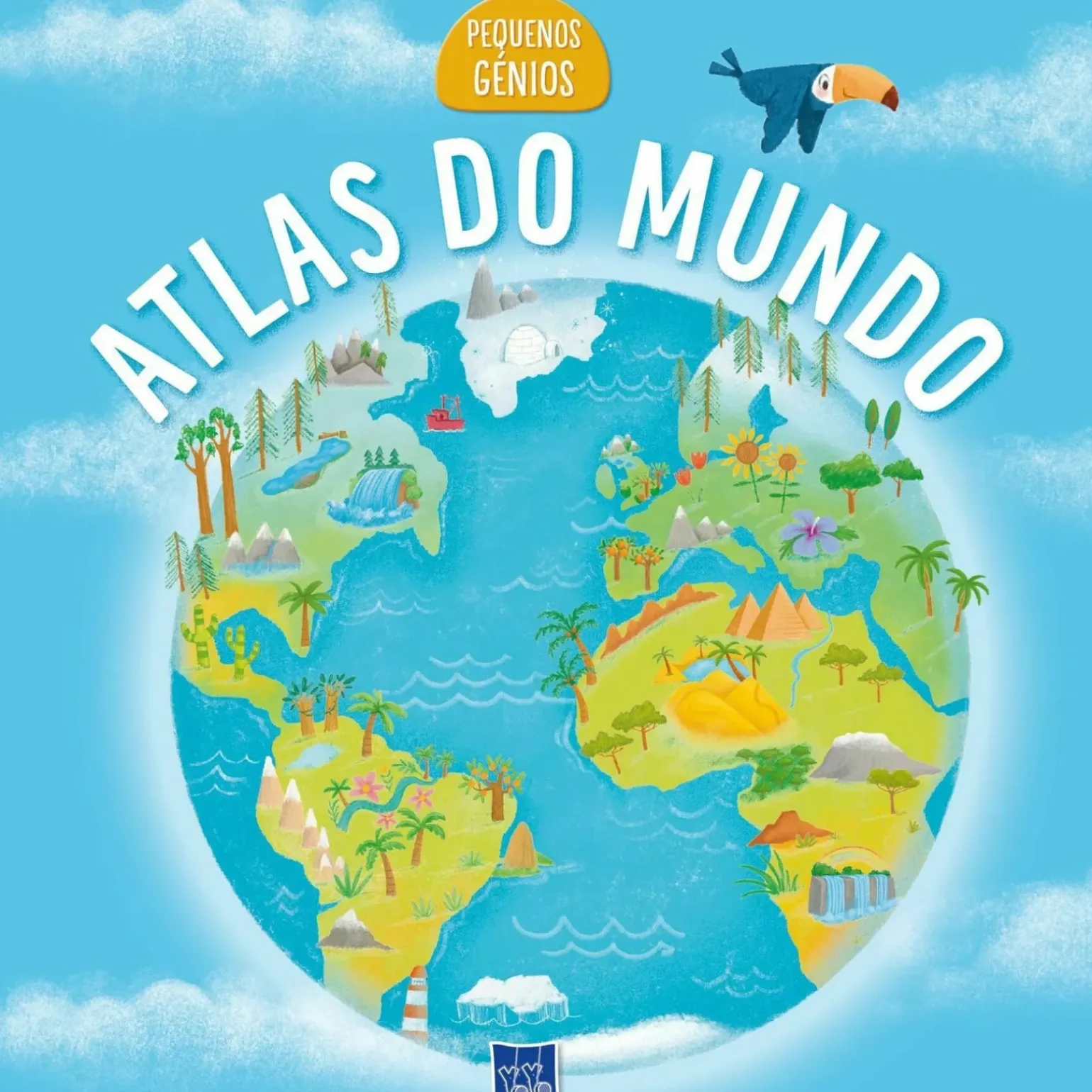 Pequenos Génios - Atlas do Mundo de YOYO BOOKS