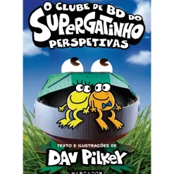 Perspetivas - o Clube de BD do Supergatinho 2 de Dav Pilkey - Marcador Infantis e Juvenis