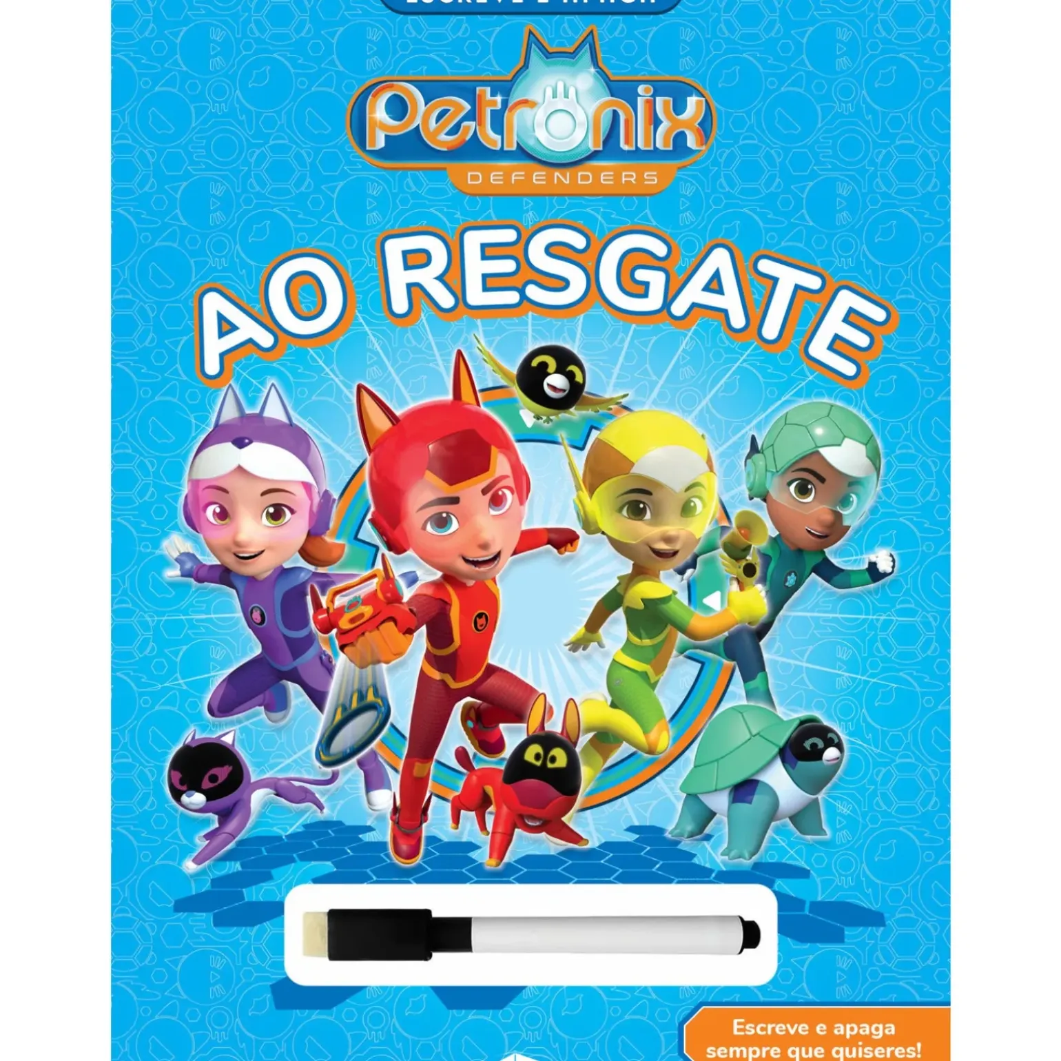Petronix Defenders: ao Resgate - Escreve e Apaga