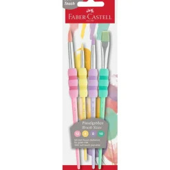 Pincéis Soft Touch Pastel 5 unidades Faber Castell