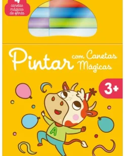 Pintar com Canetas Mágicas - Amarelo 3+