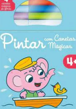 Pintar com Canetas Mágicas - Azul 4+