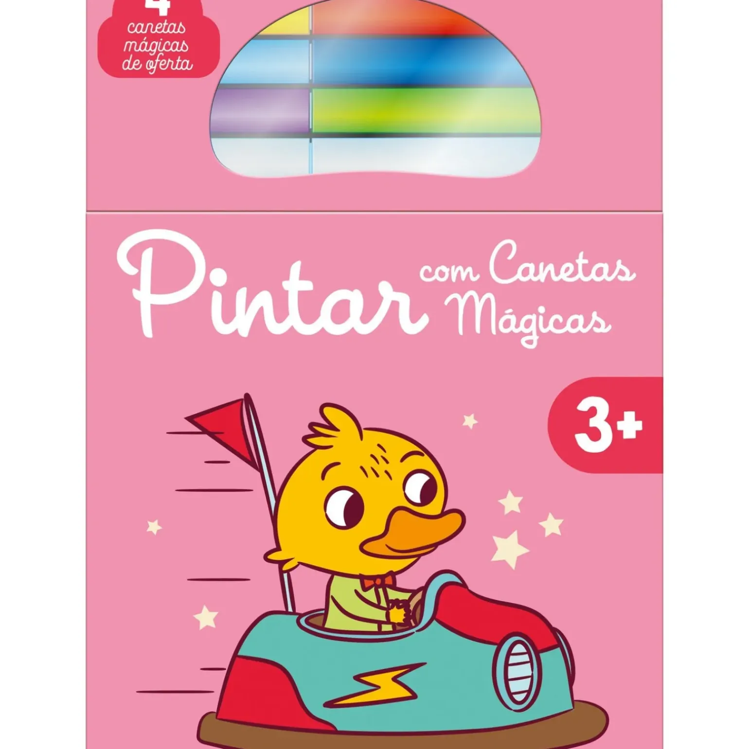 Pintar com Canetas Mágicas - Rosa 3+ de YOYO BOOKS