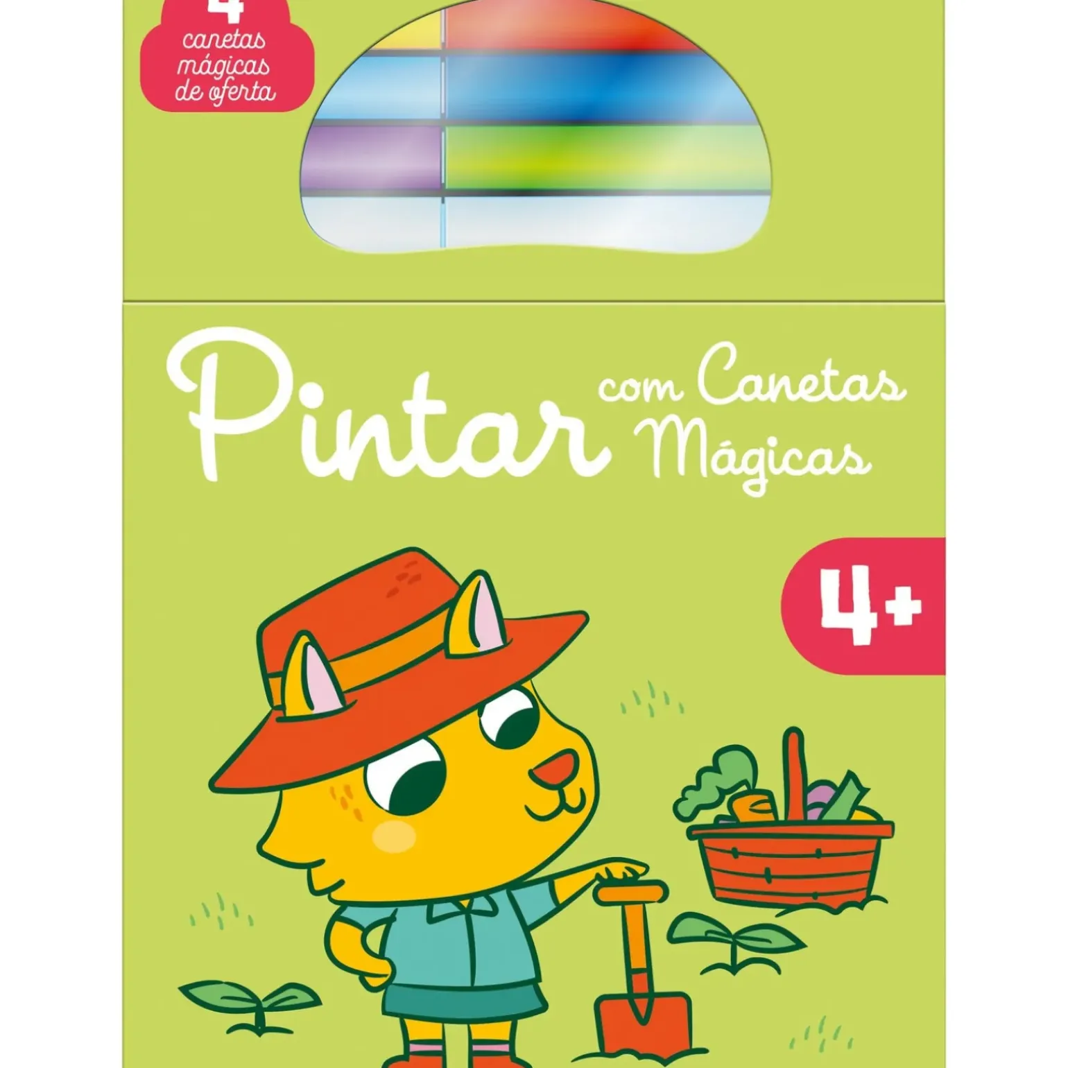 Pintar com Canetas Mágicas - Verde 4+ de YOYO BOOKS
