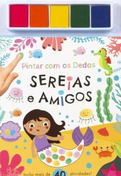 Pintar com os Dedos - Sereias e Amigos