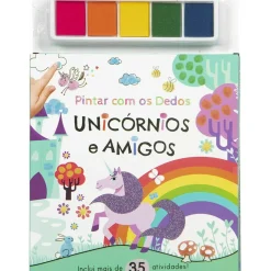 Pintar com os Dedos - Unicórnios e Amigos